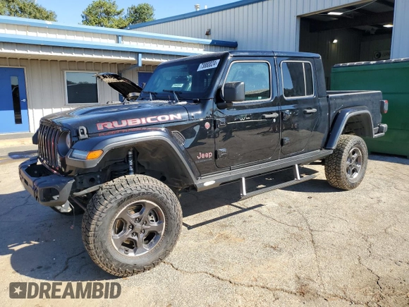 2021 Jeep Gladiator Rubicon с VIN 1C6JJTBM6ML522405, выставлен на аукционе Copart как лот 73880024 с пробегом Не указан миль и На запчасти • Non repairable. История ставок и продаж доступна на DreamBid. Изображение 1.