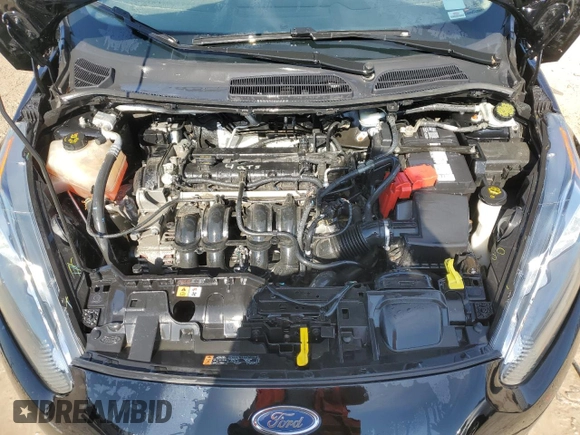 2017 Ford Fiesta SE with VIN 3FADP4BJ7HM147215, listed as a Copart auction lot 46609685 with 119,980 mi miles and Salvage Title. Bid and sale history available at DreamBid. Image 11.