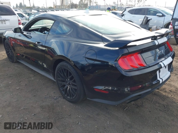2021 Ford Mustang GT with VIN 1FA6P8CF5M5133808, listed as a IAAI auction lot 41500470 with 43,952 mi miles. Bid and sale history available at carsss.com. Image 3.