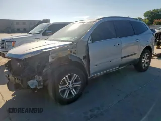 2017 Chevrolet Traverse LS z VIN 1GNKRFKD7HJ206074, wystawiony jako Copart lot #65686625 z przebiegiem 110 076 mil mil oraz Szkoda całkowita • Salvage title. Historia ofert i sprzedaży dostępna na DreamBid. Obrazek 1.