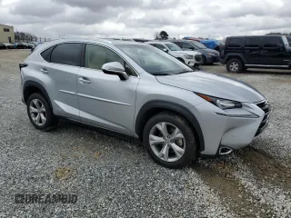 2017 Lexus NX 300h with VIN JTJBJRBZ7H2057704, listed as a Copart auction lot 47775355 with 95,053 mi miles and Salvage Title. Bid and sale history available at DreamBid. Image 4.