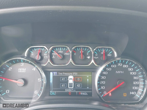 2018 Chevrolet Silverado 1500 LT with VIN 1GCVKREHXJZ298878, listed as a IAAI auction lot 41617944 with 64,847 mi miles. Bid and sale history available at carsss.com. Image 7.
