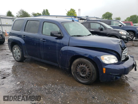 2010 Chevrolet HHR LS with VIN 3GNBAADB1AS589844, listed as a Copart auction lot 58507435 with Not provided miles and Salvage title. Bid and sale history available at DreamBid. Image 4.