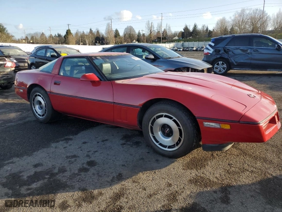 1984 Chevrolet Corvette with VIN 1G1AY0781E5126928, listed as a Copart auction lot 46899775 with 110,604 mi miles and Clean Title. Bid and sale history available at carsss.com. Image 4.