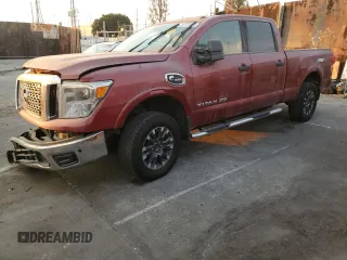 2016 Nissan Titan XD PRO-4X with VIN 1N6BA1F46GN516606, listed as a Copart auction lot 88129325 with 38,097 mi miles and Salvage Title. Bid and sale history available at carsss.com. Image 1.