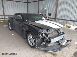 2014 Chevrolet Camaro LS with VIN 2G1FA1E38E9151559, listed as a IAAI auction lot 41618168 with 187,828 mi miles. Bid and sale history available at carsss.com. Image 1.