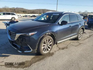 2021 Mazda CX-9 Carbon Edition with VIN JM3TCBDY3M0520450, listed as a Copart auction lot 42595065 with 40,434 mi miles and Salvage title. Bid and sale history available at DreamBid. Image 1.
