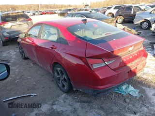 2023 Hyundai Elantra SEL with VIN KMHLS4AG3PU450699, listed as a IAAI auction lot 41336246 with 55,830 mi miles and . Bid and sale history available at DreamBid. Image 3.