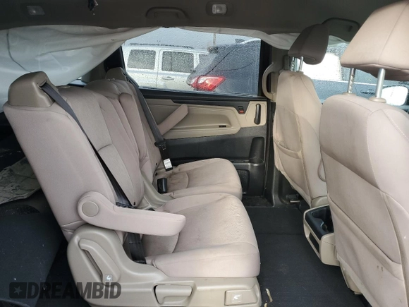 2019 Honda Odyssey EX with VIN 5FNRL6H51KB090958, listed as a Copart auction lot 46678835 with 95,664 mi miles and Salvage Title. Bid and sale history available at carsss.com. Image 11.