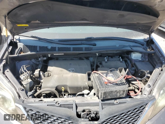 2012 Toyota Sienna SE with VIN 5TDXK3DC0CS239743, listed as a Copart auction lot 49504855 with 113,160 mi miles and Salvage title. Bid and sale history available at DreamBid. Image 12.