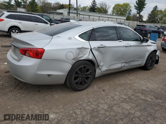 2016 Chevrolet Impala LT with VIN 2G1115S37G9124457, listed as a Copart auction lot 53781545 with 163,938 mi miles and Salvage Title. Bid and sale history available at DreamBid. Image 3.