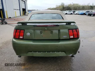 2004 Ford Mustang Deluxe with VIN 1FAFP44694F133635, listed as a Copart auction lot 50216915 with 0 mi miles and Salvage Title. Bid and sale history available at carsss.com. Image 6.