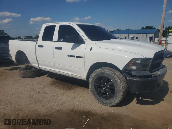 2012 Ram 1500 ST с VIN 1C6RD7FP5CS299610, выставлен на аукционе Copart как лот 58062745 с пробегом 230 945 миль миль и Списание • Salvage title. История ставок и продаж доступна на DreamBid. Изображение 4.