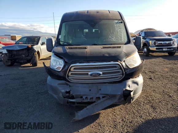 2017 Ford Transit Passenger XL with VIN 1FBZX2CM8HKB38970, listed as a Copart auction lot 55408154 with 56,597 mi miles and Salvage Title. Bid and sale history available at carsss.com. Image 5.