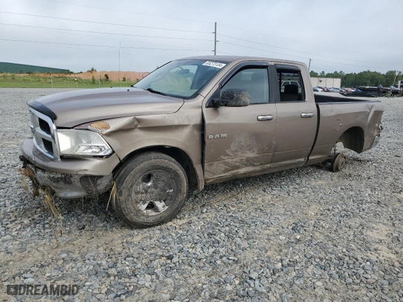 2010 Dodge Ram 1500 ST with VIN 1D7RV1GP7AS198962, listed as a Copart auction lot 65273134 with 189,167 mi miles and Salvage Title. Bid and sale history available at carsss.com. Image 1.
