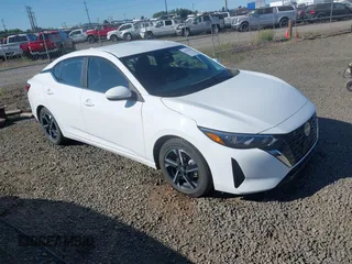 2024 Nissan Sentra SV with VIN 3N1AB8CV3RY351009, listed as a IAAI auction lot 42503839 with 22,848 mi miles and . Bid and sale history available at DreamBid. Image 1.