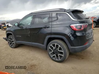 2018 Jeep Compass Limited with VIN 3C4NJDCB5JT104687, listed as a Copart auction lot 54964015 with 85,435 mi miles and Salvage title. Bid and sale history available at DreamBid. Image 2.