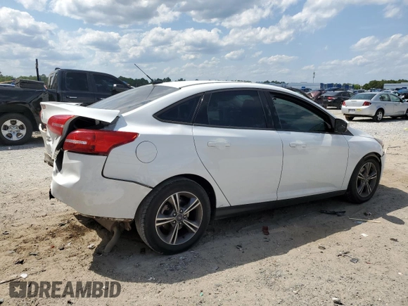2018 Ford Focus SE with VIN 1FADP3FE5JL220077, listed as a Copart auction lot 52395795 with 87,785 mi miles and Salvage Title. Bid and sale history available at carsss.com. Image 3.