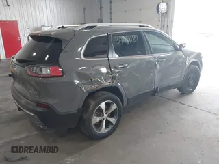 2021 Jeep Cherokee Limited with VIN 1C4PJMDX7MD165682, listed as a IAAI auction lot 39691189 with 47,112 mi miles and . Bid and sale history available at DreamBid. Image 4.