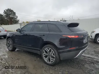 2018 Land Rover Range Rover Velar R-Dynamic HSE with VIN SALYM2RX5JA734253, listed as a Copart auction lot 74901694 with 91,711 mi miles and Salvage Title. Bid and sale history available at carsss.com. Image 2.