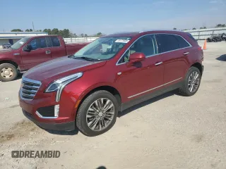 2017 Cadillac XT5 Premium Luxury FWD with VIN 1GYKNCRS6HZ193644, listed as a Copart auction lot 46473505 with 57,781 mi miles and Salvage Title. Bid and sale history available at DreamBid. Image 1.