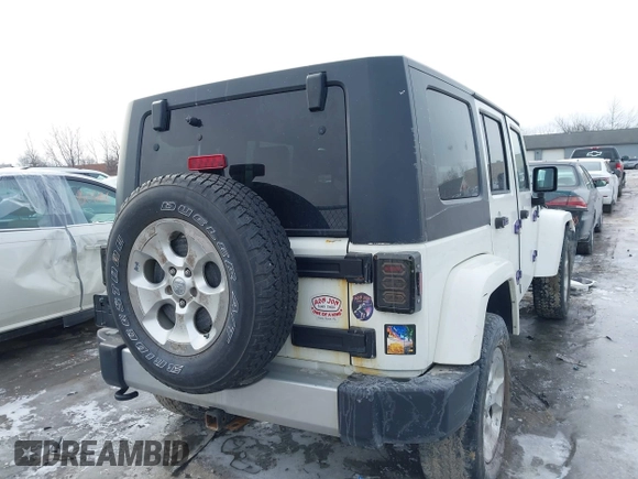 2010 Jeep Wrangler Unlimited Sahara with VIN 1J4HA5H19AL177179, listed as a IAAI auction lot 41565342 with 181,392 mi miles. Bid and sale history available at carsss.com. Image 4.