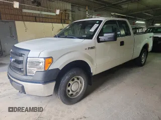 2014 Ford F-150 XL with VIN 1FTEX1EM9EFB09094, listed as a Copart auction lot 60866805 with 223,227 mi miles and Clean title. Bid and sale history available at DreamBid. Image 1.