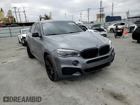 2018 BMW X6 sDrive35i with VIN 5UXKU0C52J0G81057, listed as a Copart auction lot 50698205 with 67,735 mi miles and Salvage Title. Bid and sale history available at carsss.com. Image 11.