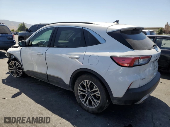 2020 Ford Escape SEL with VIN 1FMCU0H69LUA80949, listed as a Copart auction lot 60462985 with 82,144 mi miles and Salvage title. Bid and sale history available at DreamBid. Image 2.