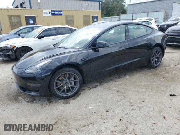 2022 Tesla Model 3 Long Range with VIN 5YJ3E1EB0NF286553, listed as a Copart auction lot 54076395 with 95,353 mi miles and Clean Title. Bid and sale history available at carsss.com. Image 1.