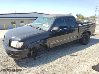 2002 Toyota Tundra SR5 with VIN 5TBRT341X2S259154, listed as a Copart auction lot 49103065 with 173,927 mi miles and Salvage Title. Bid and sale history available at carsss.com. Image 1.