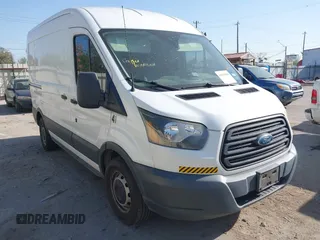 2017 Ford Transit Cargo with VIN 1FTYE1CM4HKB25432, listed as a IAAI auction lot 41830840 with 184,829 mi miles. Bid and sale history available at carsss.com. Image 1.