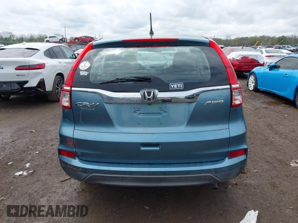 2015 Honda CR-V LX with VIN 2HKRM4H37FH601922, listed as a IAAI auction lot 42126743 with 165,764 mi miles and . Bid and sale history available at DreamBid. Image 16.