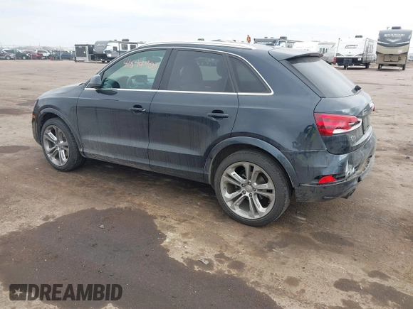 2015 Audi Q3 Prestige with VIN WA1GFCFS5FR009590, listed as a IAAI auction lot 41694903 with 164,193 mi miles and . Bid and sale history available at DreamBid. Image 3.