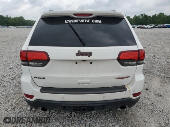 2017 Jeep Grand Cherokee Trailhawk with VIN 1C4RJFLG9HC602034, listed as a Copart auction lot 59823085 with Not provided miles and Salvage title. Bid and sale history available at DreamBid. Image 6.