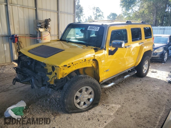 2006 Hummer H3 with VIN 5GTDN136568163593, listed as a Copart auction lot 88664575 with 128,171 mi miles and Salvage Title. Bid and sale history available at DreamBid. Image 1.