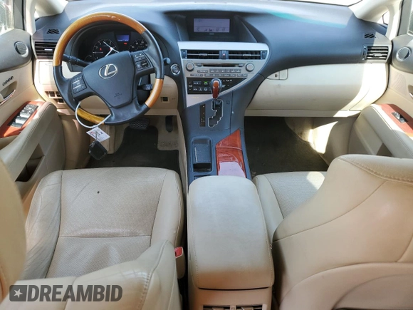 2011 Lexus RX 350 with VIN 2T2ZK1BAXBC056559, listed as a Copart auction lot 50935345 with 58,350 mi miles and Salvage Title. Bid and sale history available at carsss.com. Image 8.
