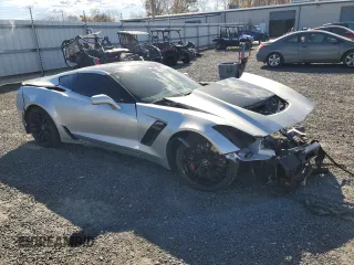 2015 Chevrolet Corvette Z06 3LZ with VIN 1G1YT2D64F5600013, listed as a Copart auction lot 81901924 with 0 mi miles and Salvage Title. Bid and sale history available at carsss.com. Image 4.