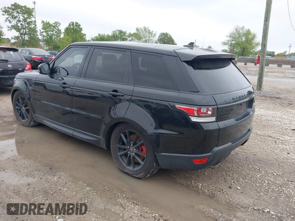 2016 Land Rover Range Rover Sport SE with VIN SALWG2PF7GA656379, listed as a IAAI auction lot 42316383 with 118,056 mi miles and . Bid and sale history available at DreamBid. Image 3.