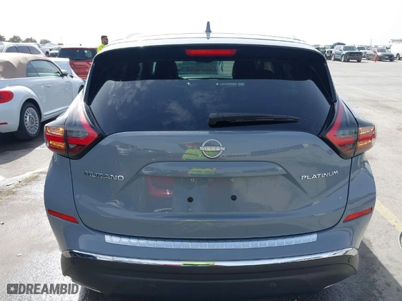2023 Nissan Murano Platinum with VIN 5N1AZ2DJ6PC134735, listed as a IAAI auction lot 41748965 with 17,011 mi miles. Bid and sale history available at carsss.com. Image 16.