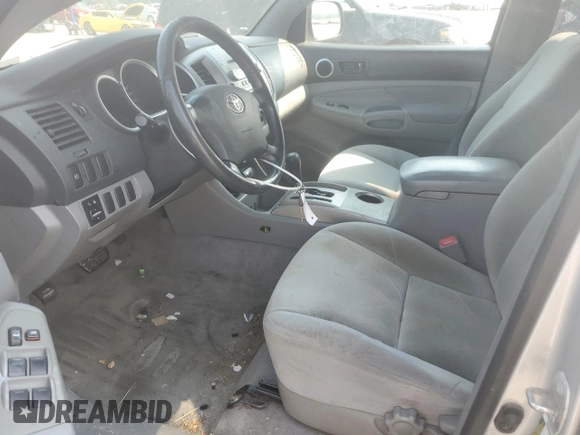 2005 Toyota Tacoma with VIN 5TEMU52N35Z040382, listed as a Copart auction lot 59977195 with 325,475 mi miles and Salvage title. Bid and sale history available at DreamBid. Image 7.