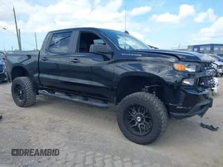 2021 Chevrolet Silverado 1500 Custom with VIN 3GCUYBEFXMG200422, listed as a IAAI auction lot 41955342 with 40,876 mi miles and . Bid and sale history available at DreamBid. Image 1.