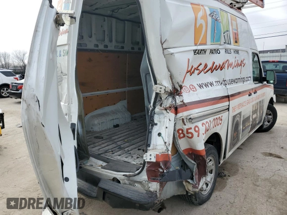 2018 Nissan NV Cargo S z VIN 1N6BF0LY4JN803789, wystawiony jako Copart lot #43023925 z przebiegiem 89 582 mil mil oraz Szkody całkowita. Historia ofert i sprzedaży dostępna na DreamBid. Obrazek 10.