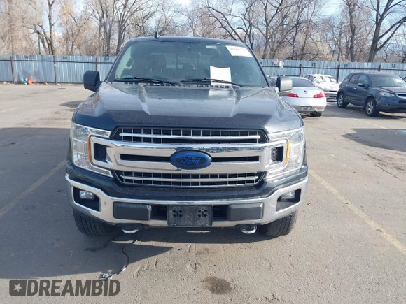 2019 Ford F-150 XL with VIN 1FTEW1E42KFA87194, listed as a IAAI auction lot 41266379 with 89,799 mi miles. Bid and sale history available at carsss.com. Image 1.