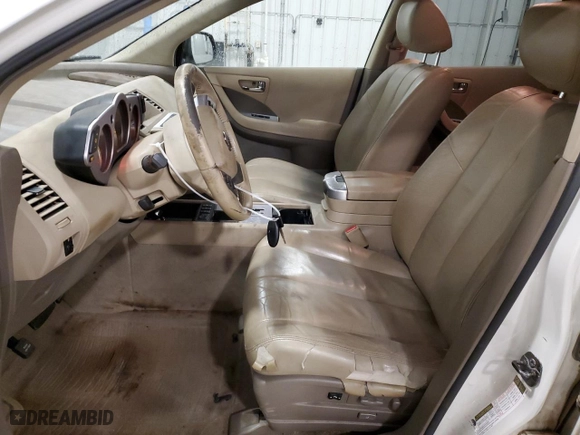 2006 Nissan Murano SE with VIN JN8AZ08W76W527255, listed as a Copart auction lot 78376604 with 209,418 mi miles and Salvage Title. Bid and sale history available at carsss.com. Image 7.