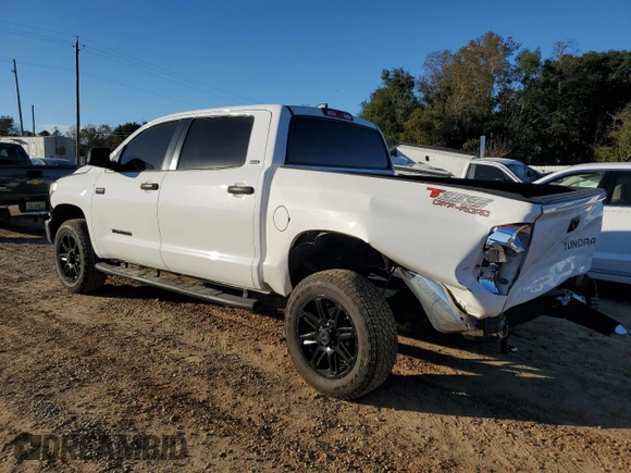 2020 Toyota Tundra 2WD SR5 with VIN 5TFEY5F18LX261514, listed as a Copart auction lot 81671424 with 80,101 mi miles and Salvage Title. Bid and sale history available at carsss.com. Image 2.