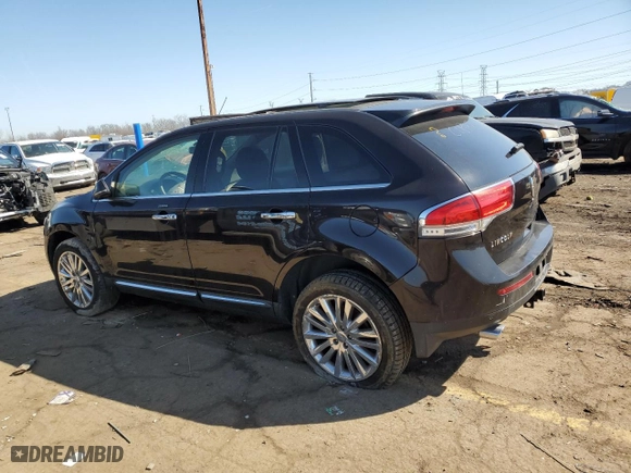 2014 Lincoln MKX with VIN 2LMDJ8JK6EBL09233, listed as a Copart auction lot 48202085 with 138,046 mi miles and Clean Title. Bid and sale history available at carsss.com. Image 2.