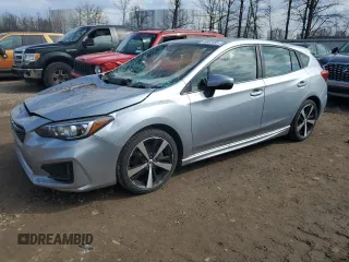 2017 Subaru Impreza Sport with VIN 4S3GTAM63H3704522, listed as a Copart auction lot 49692495 with 41,346 mi miles and Salvage Title. Bid and sale history available at carsss.com. Image 1.