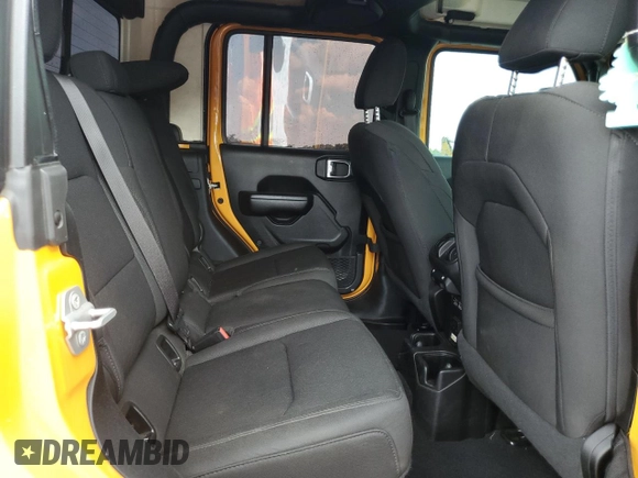 2021 Jeep Gladiator Sport S с VIN 1C6HJTAG9ML561192, выставлен на аукционе Copart как лот 61616395 с пробегом 76 399 миль миль и Списание • Salvage title. История ставок и продаж доступна на DreamBid. Изображение 10.