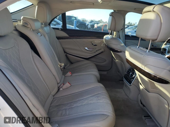 2018 Mercedes-Benz S 560 with VIN WDDUG8DB0JA380210, listed as a Copart auction lot 42858285 with 111,984 mi miles and Salvage Title. Bid and sale history available at carsss.com. Image 11.